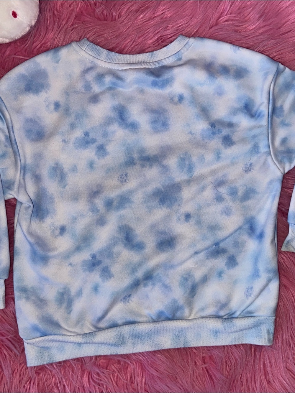Power Puff Girls Cartoon Network Kids Bubbles Tie-Dye Sweatshirt - Picture 10 of 12